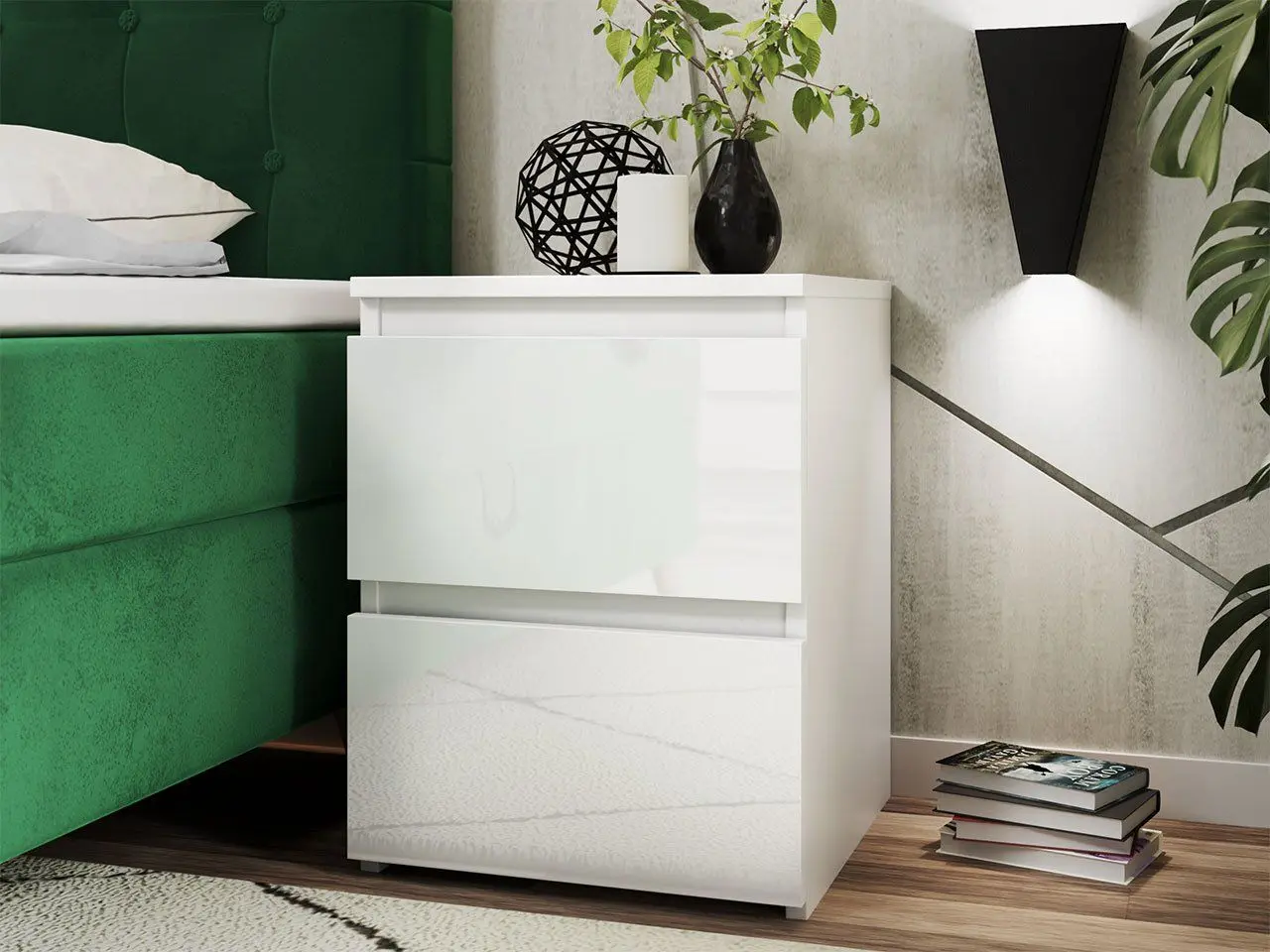 Noptiera Mirjan24 Osko OW2/Malwa W2 (White/White Gloss)