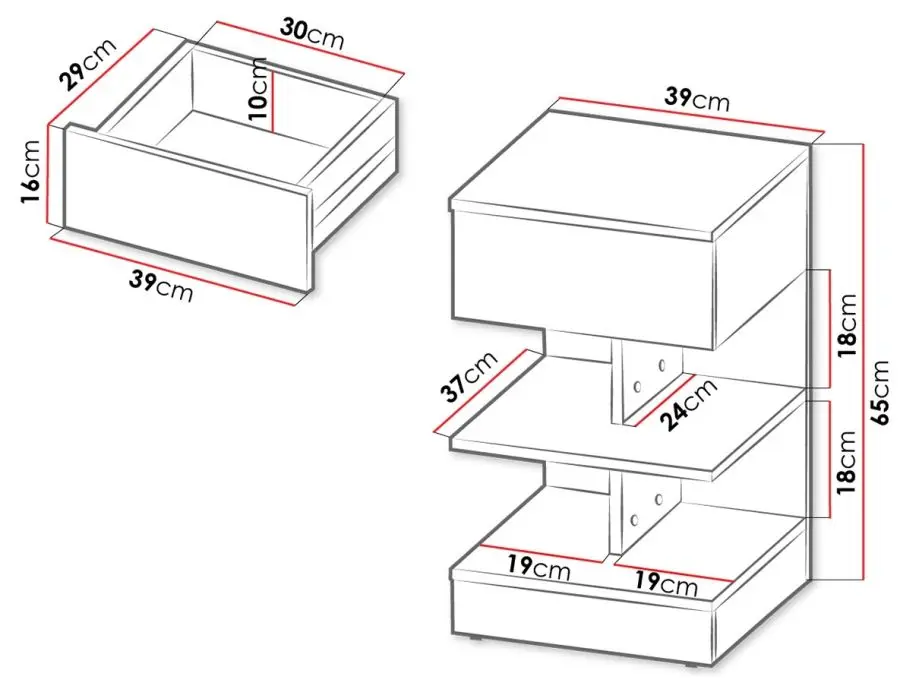 Noptiera Mirjan24 Stawaga/Obenita (White)