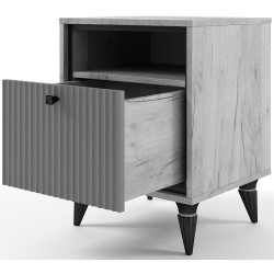 Noptiera МЛ-Мебель Oskar №11 50m (Craft Oak Gray/Florence Oak) Thumb