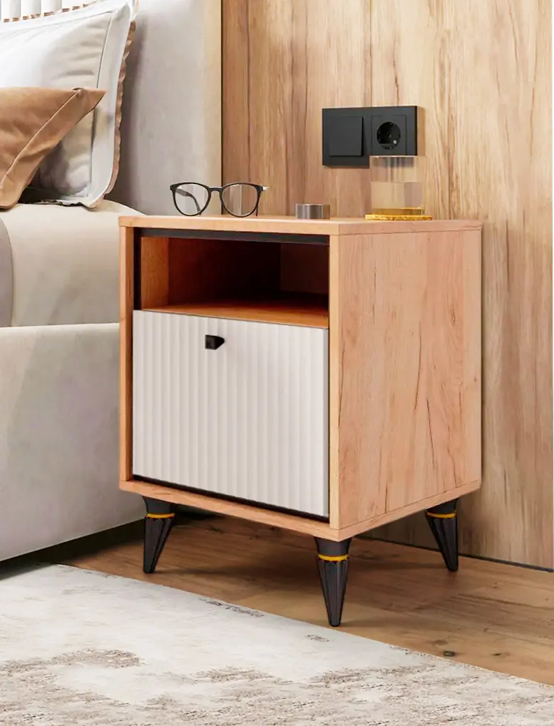 Noptiera МЛ-Мебель Oskar №11 50m (Craft Oak Gray/Florence Oak)