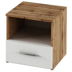 Set de noptiere Mobhaus Gabriela (Wotan Oak/White) Thumb