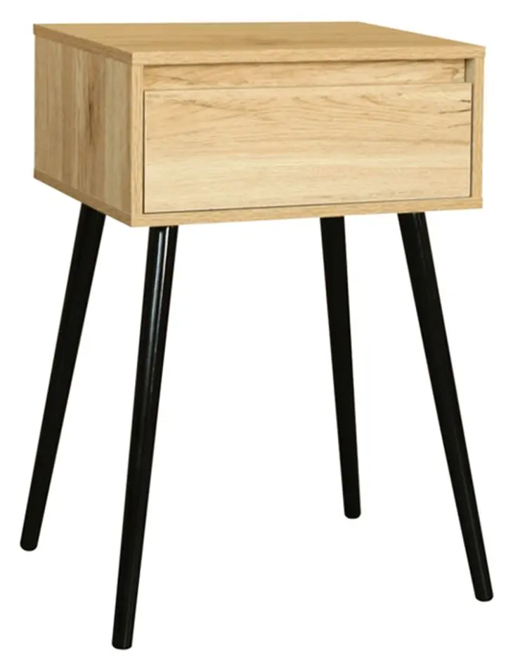 Noptiera Mobhaus Alysandra Typ 1 (Oak/Black)