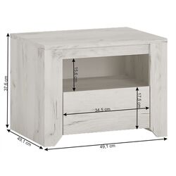 Noptiera Tempo Kondela Angel Typ 95 (Craft White) Thumb