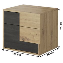 Noptiera Tempo Kondela Bafra (Artisan Oak/Norwegian Black Pine) Thumb