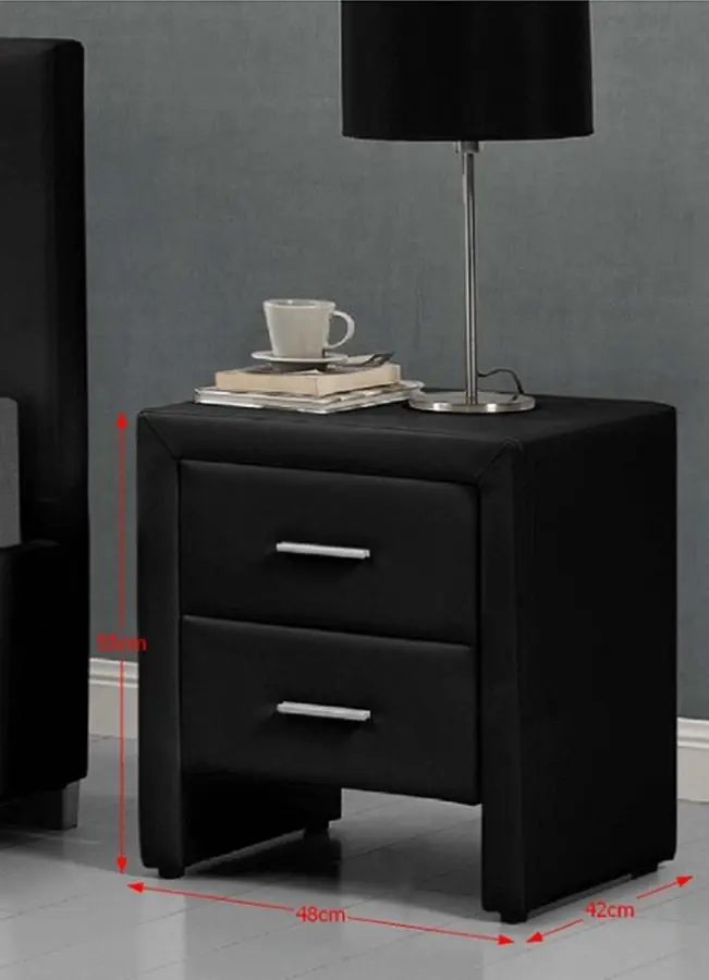 Тумба прикроватная Mobhaus Castel (Black)