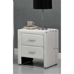 Тумба прикроватная Mobhaus Castel (White) Thumb