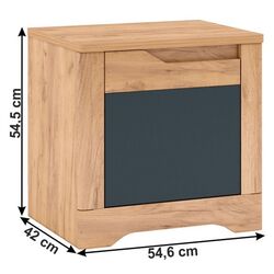 Noptiera Mobhaus Fidel X1 (Craft Oak Golden/Graphite Gray) Thumb