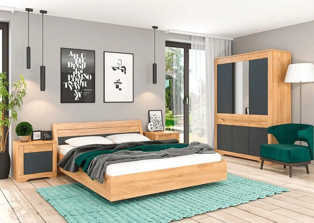 Noptiera Mobhaus Fidel X2 (Craft Oak Golden/Graphite Gray)