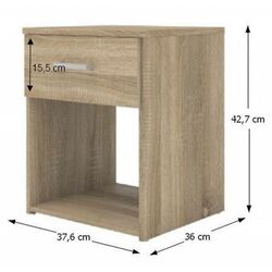 Noptiera Mobhaus Garbo (Sonoma Oak) Thumb