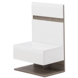 Noptiera Mobhaus Lynatet Typ 95 (White Extra High Gloss/Sonoma Oak Truffle) Thumb