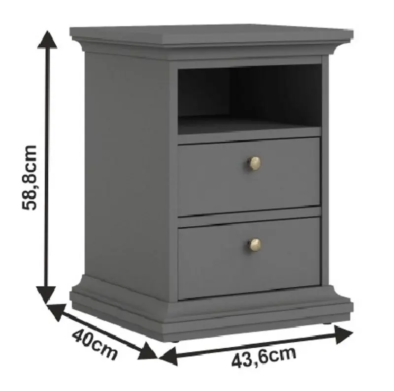 Noptiera Mobhaus Paris 70302 (Gray)