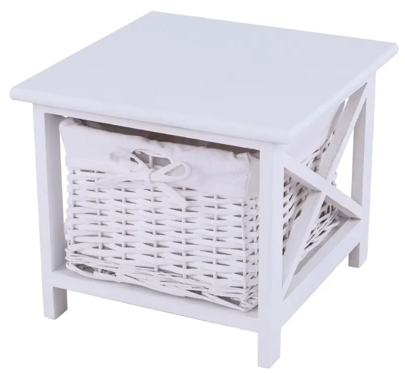 Noptiera Mobhaus Rafaello (White)