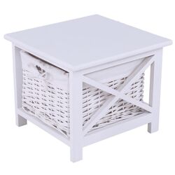 Noptiera Mobhaus Rafaello (White)