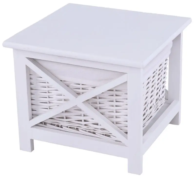 Noptiera Mobhaus Rafaello (White)