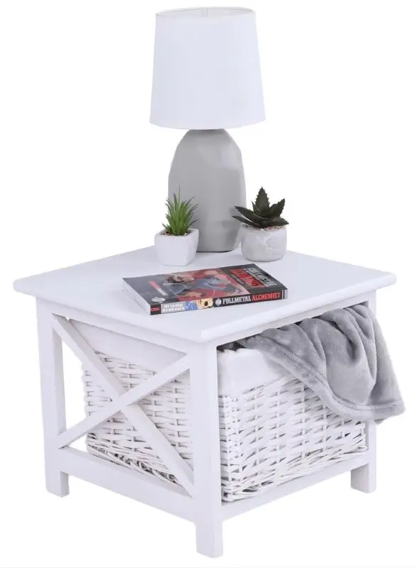 Noptiera Mobhaus Rafaello (White)