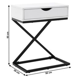 Noptiera Tempo Kondela Vired (White/Black) Thumb