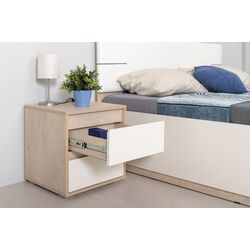 Noptiera Mobi Leya 13.288 (Endgrain Oak Elegant/Almond) Thumb