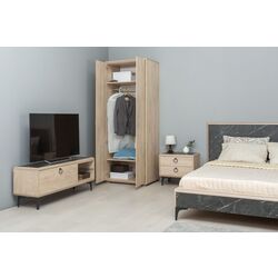 Noptiera Mobi Malta 13.286 (Endgrain Oak Elegant/Cretel) Thumb