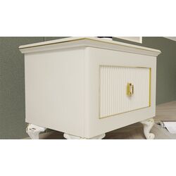 Noptiera ModaLife Hurrem 62 (White/Gold) Thumb