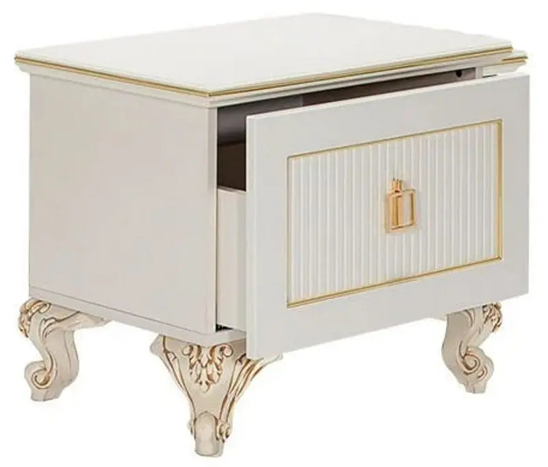 Noptiera ModaLife Hurrem 62 (White/Gold)