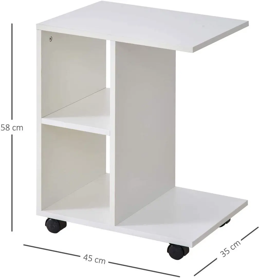 Masa pentru reviste Modern Home PJJCFT0060 (White) - 3