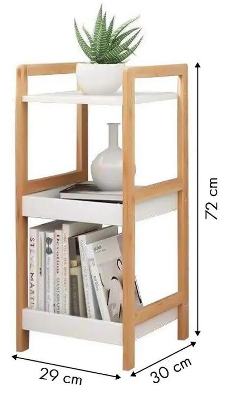 Noptiera Modern Home RH1908-10 (Natural/White)