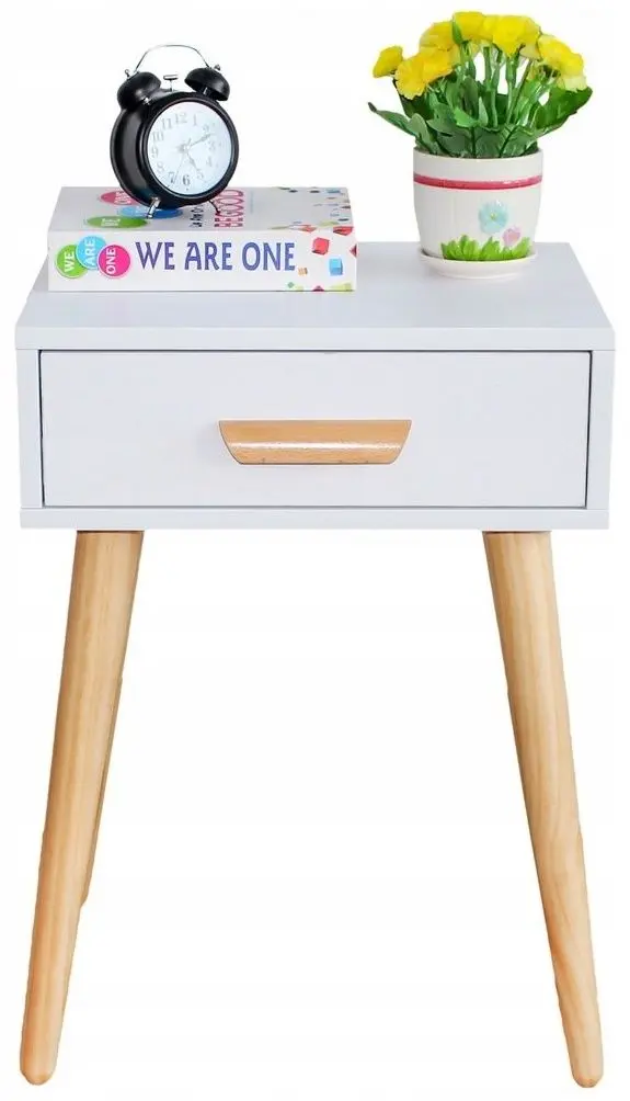 Noptiera Modern Home WYJ-085 (White/Oak)