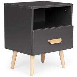 Noptiera Modern Home WYJ-258 (Grey/Oak) Thumb