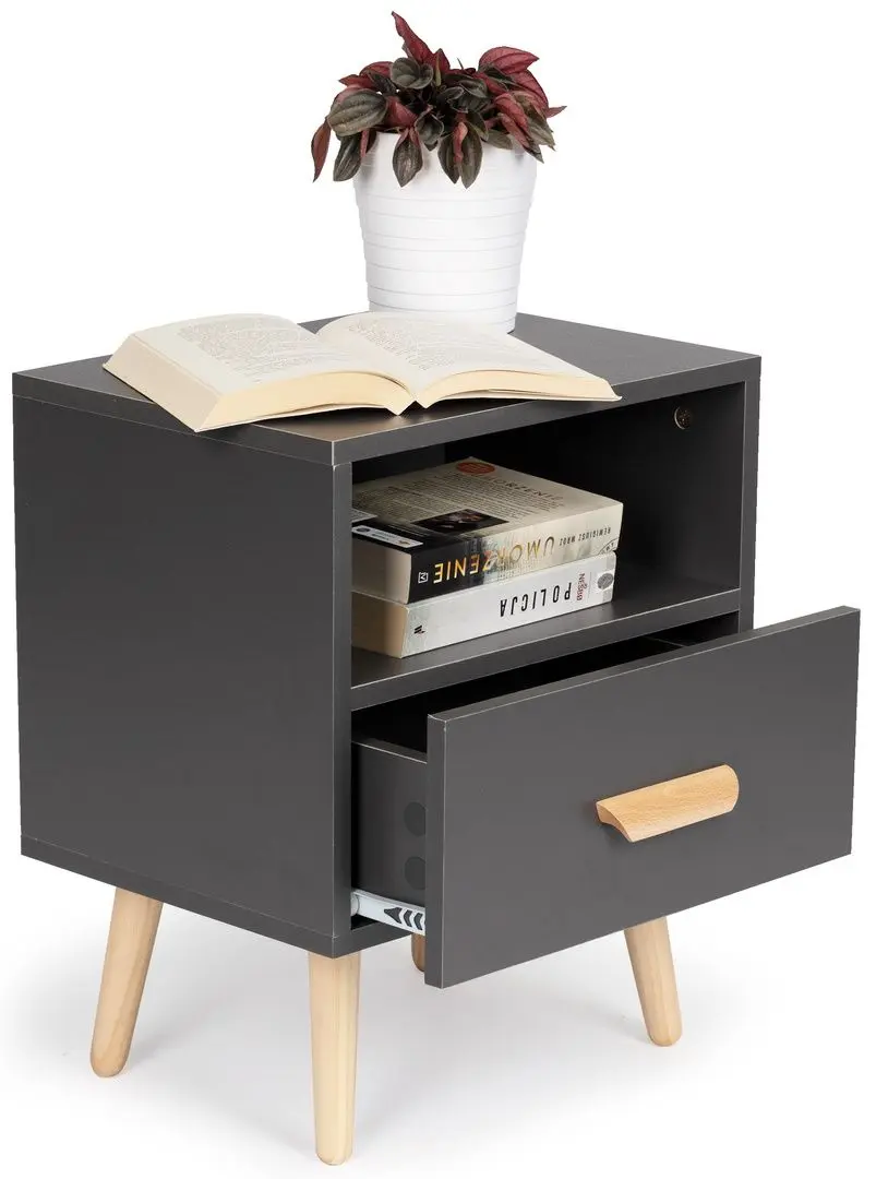 Noptiera Modern Home WYJ-258 (Grey/Oak)