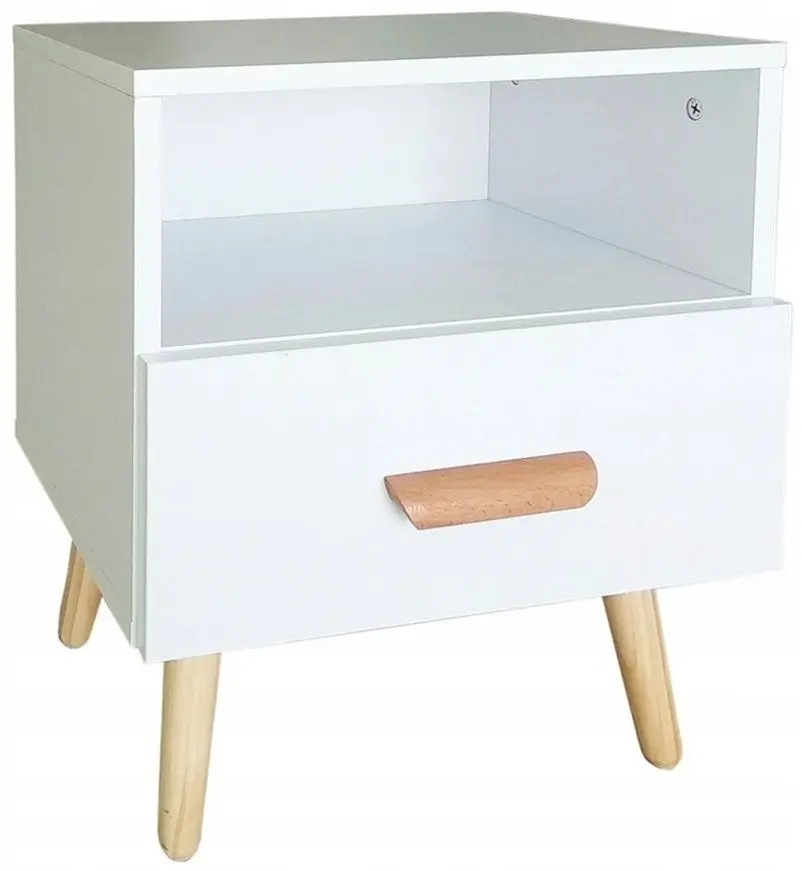 Noptiera Modern Home WYJ-258 (White/Oak)