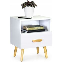 Noptiera Modern Home WYJ-258 (White/Oak) Thumb