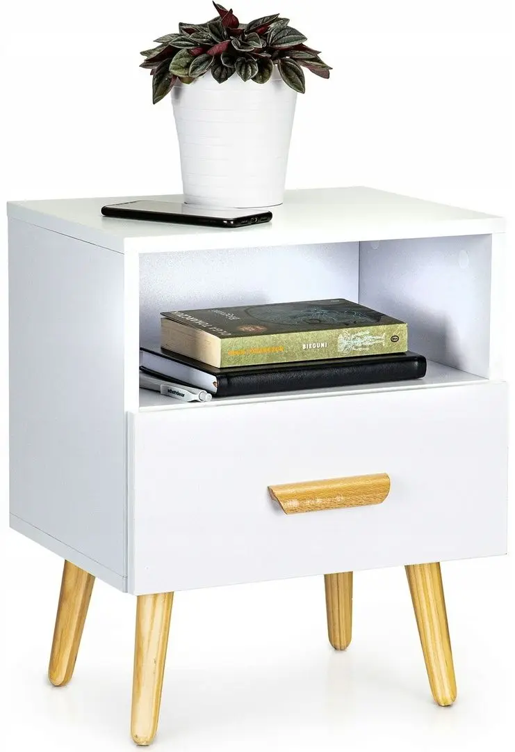 Noptiera Modern Home WYJ-258 (White/Oak)