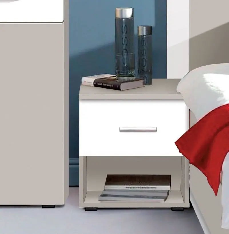 Тумба прикроватная Modern Francesca 45cm (Cashmere/White)