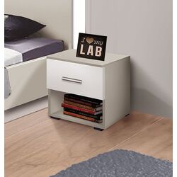 Noptiera Modern Francesca 45cm (Cashmere/White)