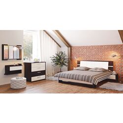 Sectie Неман Barselona МН-115-02 (Niagara Oak/White Gloss) Thumb