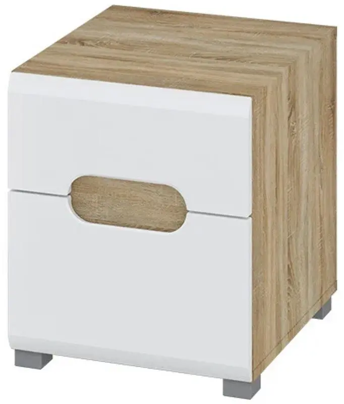 Noptiera Неман Leonardo МН-026-06 (Sonoma Oak/White Semi-Gloss)