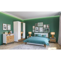 Noptiera Неман Skandi МН-036-28 (Wotan Oak/White) Thumb