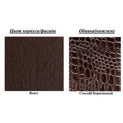 Noptiera Олмеко Mona 06.285 (Wenge/Crocodile Brown Gloss) Thumb