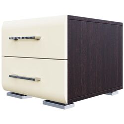 Noptiera Просто хорошая мебель №1 (Wenge Oak/Pearl)