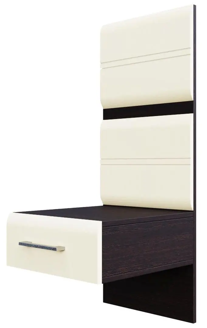 Noptiera Просто хорошая мебель №1 (Wenge Oak/Pearl)