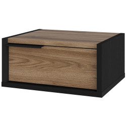 Тумба прикроватная Showdeko ECO (Black/Walnut) Thumb