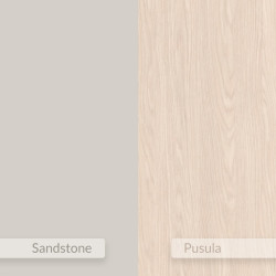 Тумба прикроватная Showdeko ECO (Sandstone/Oak) Thumb