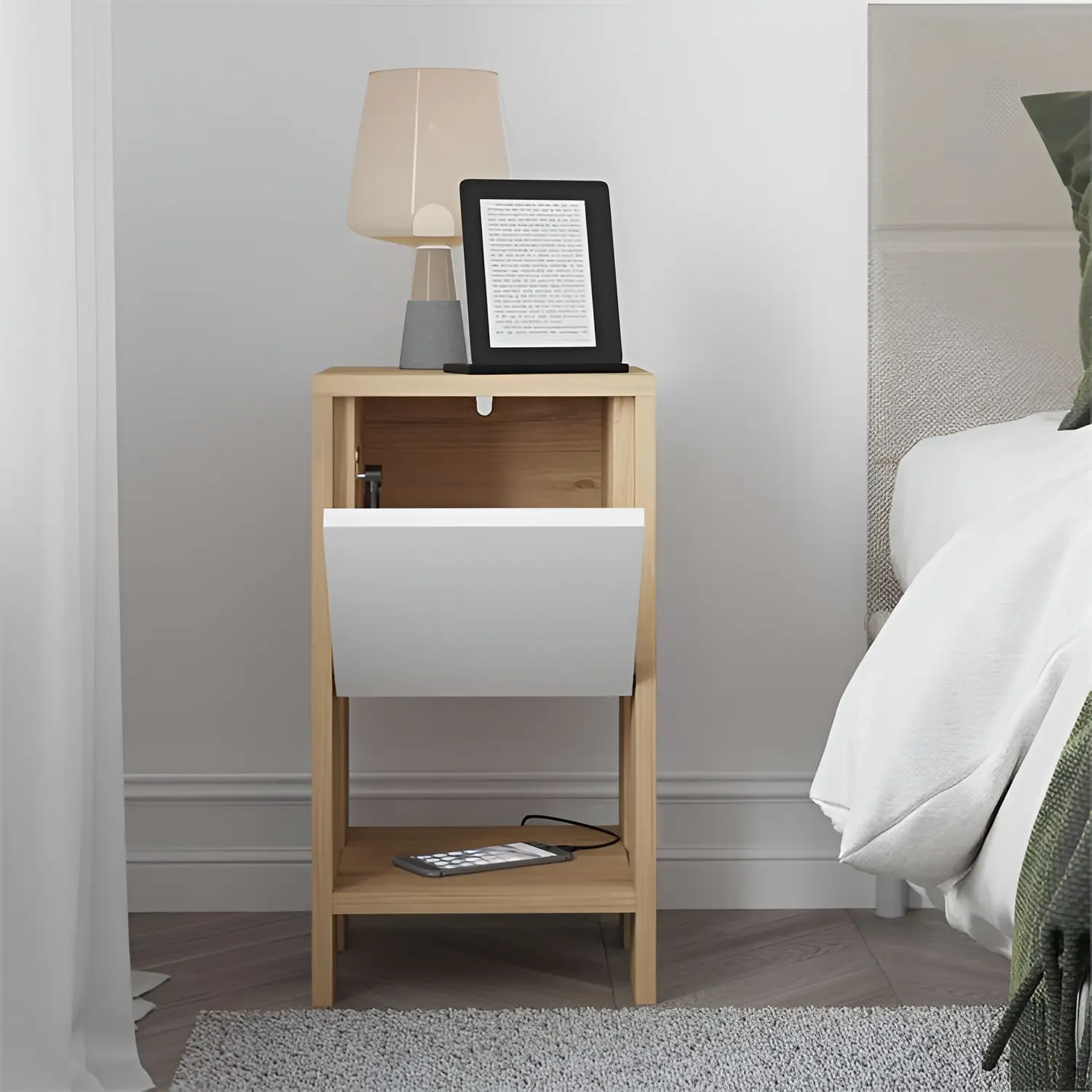 Noptiera Showdeko EMA (Oak/White) - 2
