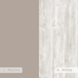 Тумба прикроватная Showdeko Glynn (Light Mocha/Ancient White) Thumb
