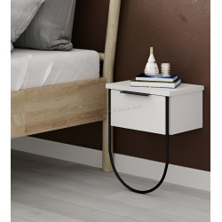 Тумба прикроватная Showdeko Norfolk (White)