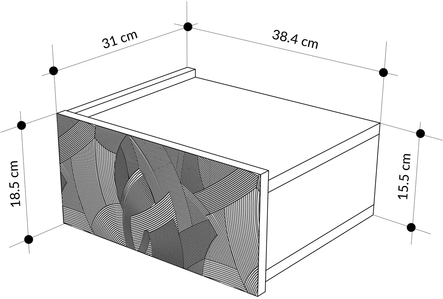 Noptiera Showdeko Onda (White/Sandstone) - 3
