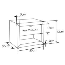 Тумба прикроватная Signal ET-001 Velvet (Green) Thumb