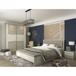 Noptiera Sokme Milana (Craft Oak White/Craft Oak Gray) Thumb