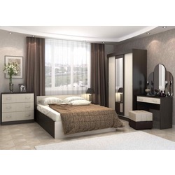 Noptiera Стендмебель Basya ТБ 551 (Belfort Oak/Wenge) Thumb