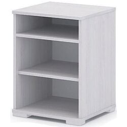 Тумба прикроватная Стендмебель Сальма ТБ 021 (Дуб Анкор Светлый/Белый Глянец) Thumb